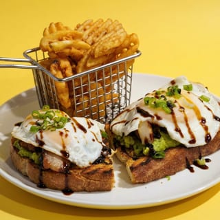 Halloumi Avocado Toast