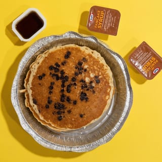Chocolate Chip Pancakes Breakfast
