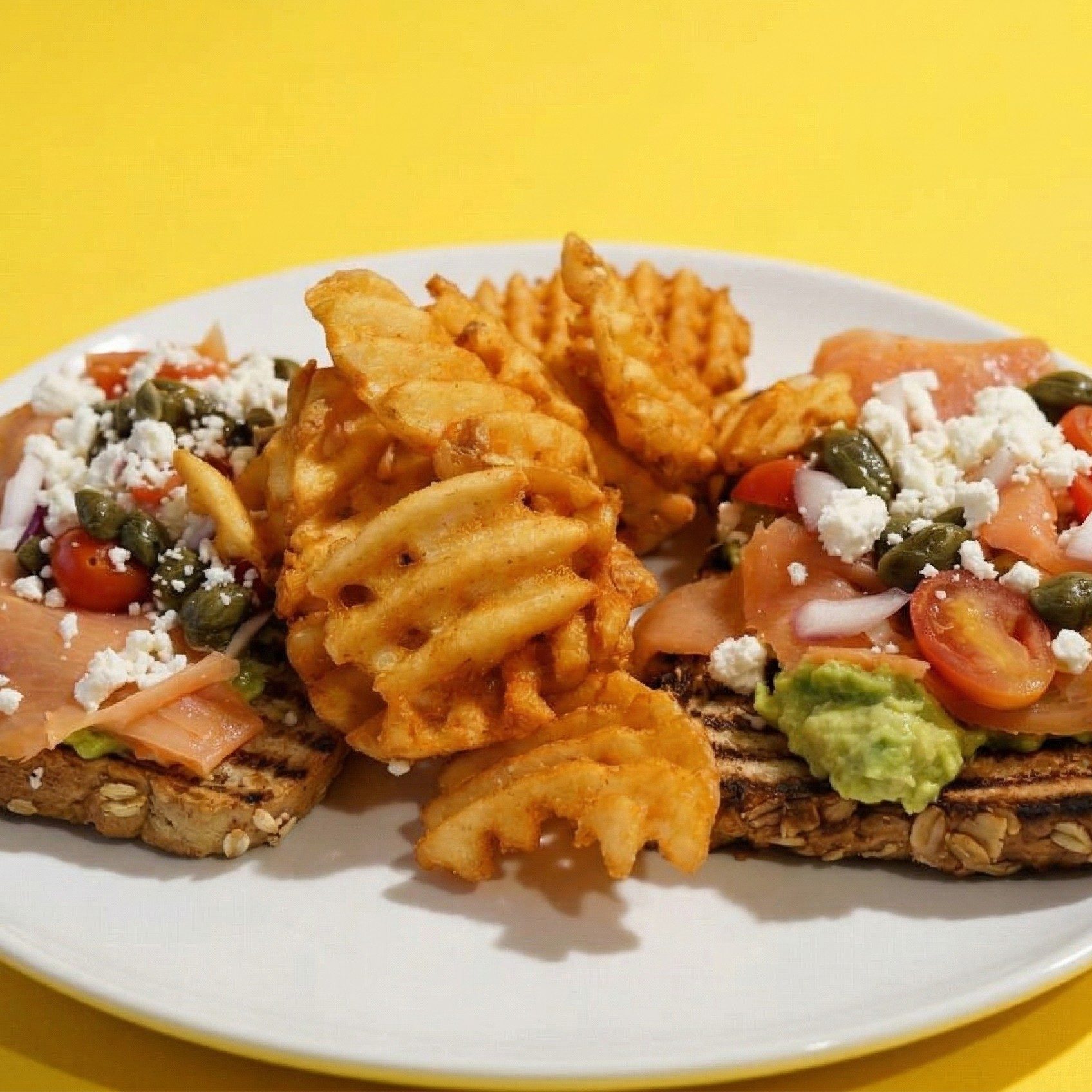 Smoked Salmon Avocado Toast.