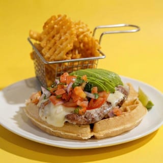 Tex-Mex Chicken and Waffles